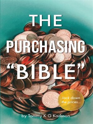 cover image of The purchasing bible